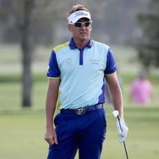 PALM BEACH GARDENS, FL - MARCH 02:  Ian Poulter of England plays his shot on the 10th fairway during the continuation of the fourth round of The Honda Classic at PGA National Resort & Spa - Champion Course on March 2, 2015 in Palm Beach Gardens, Florida.  (Photo by Sam Greenwood/Getty Images)