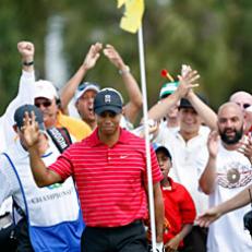 Tiger Woods\' play thus far hasn\'t been headline material, but the networks are still trying to squeeze as much out of him as possible.