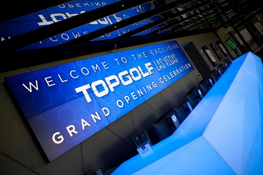Come with us as we party at Topgolf Las Vegas