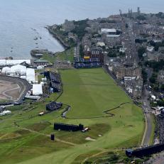 during the first round of the 144th Open Championship at The Old Course on July 16, 2015 in St Andrews, Scotland.