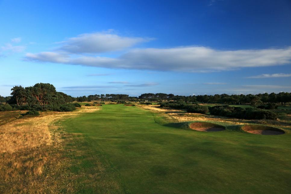 General Views of the Championship Course at Carnoustie Golf Links