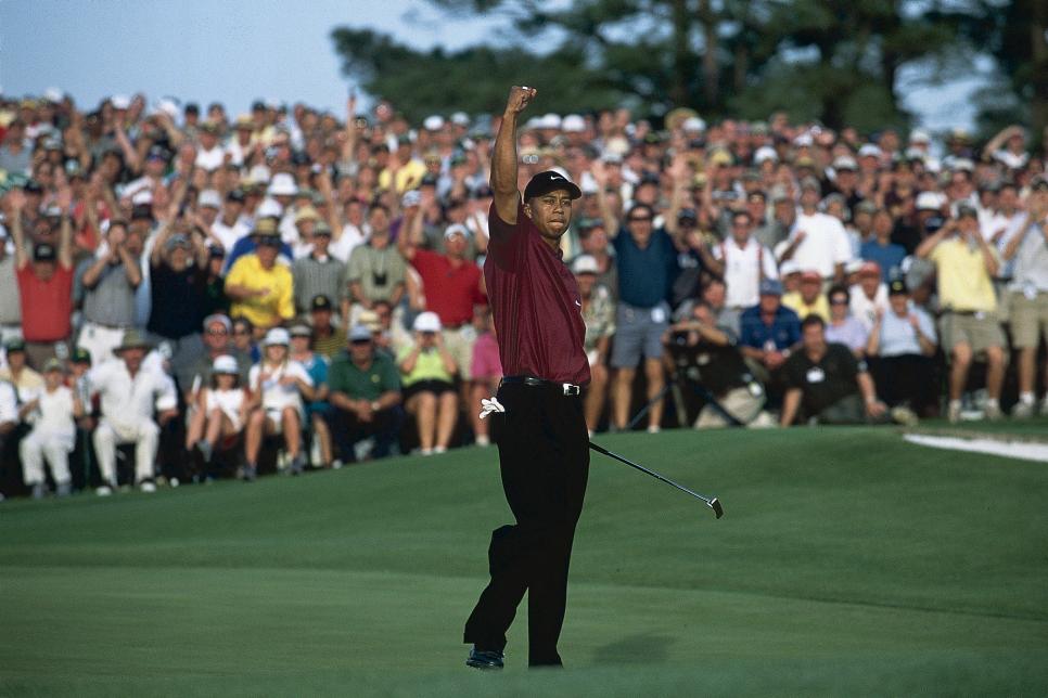 Tiger Woods, 2001 Masters