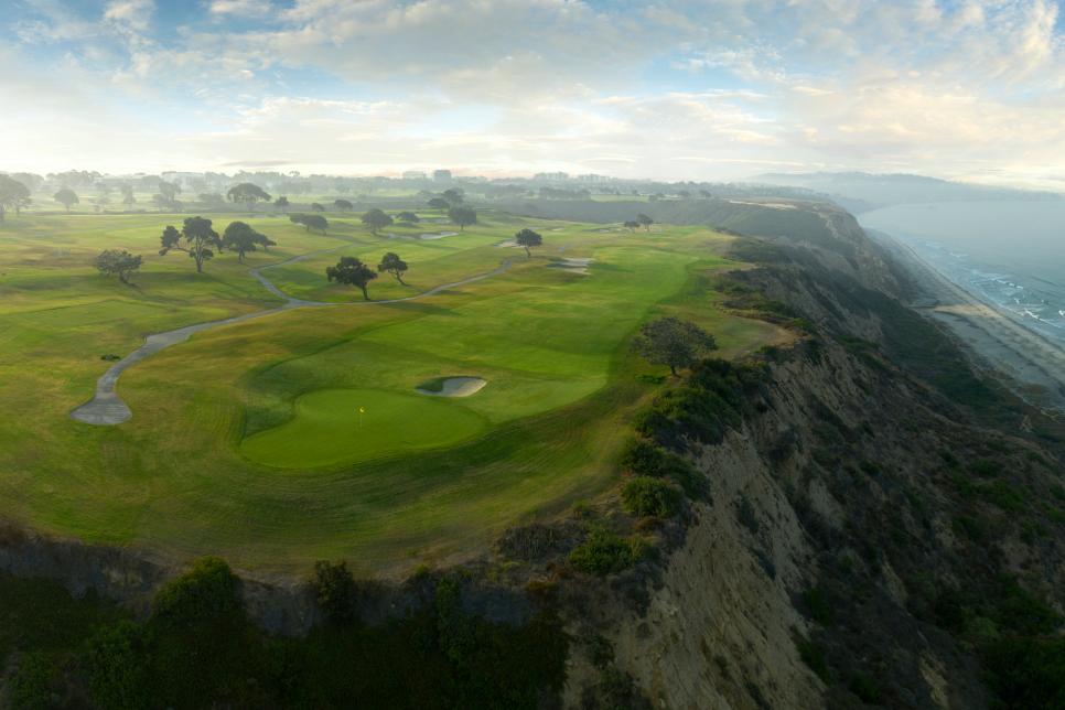 The 4th Hole of Torrey Pines Golf Course in the San Diego, Calif. on Friday, Sept. 18, 2020.  (Copyright USGA/)