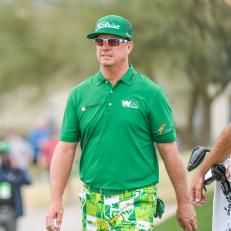 SCOTTSDALE, AZ - FEBRUARY 02: Charley Hoffman walks off the eighth hole tee box during the third round of the Waste Management Phoenix Open at TPC Scottsdale on February 2, 2019 in Scottsdale, Arizona. (Photo by Ben Jared/PGA TOUR)