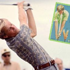 PALM BEACH GARDENS, FL - FEBRUARY 22: Golfer Johnny Miller of the United States hits his shot during the 1973 Jackie Gleason Inverrary-National Airlines Classic on February 22, 1973 at the PGA National Golf Club in Palm Beach Gardens, Florida. (Photo by Martin Mills/Getty Images)