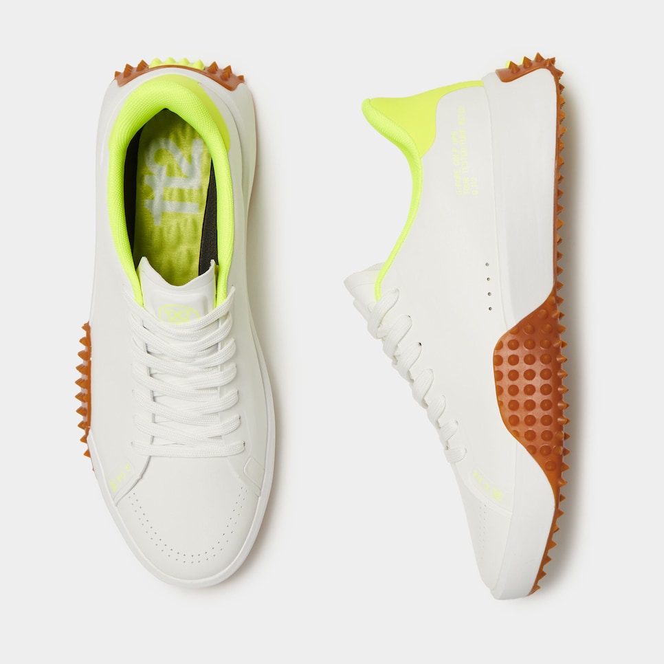 Mens G.112 Golf Shoe (Snow/Toast)