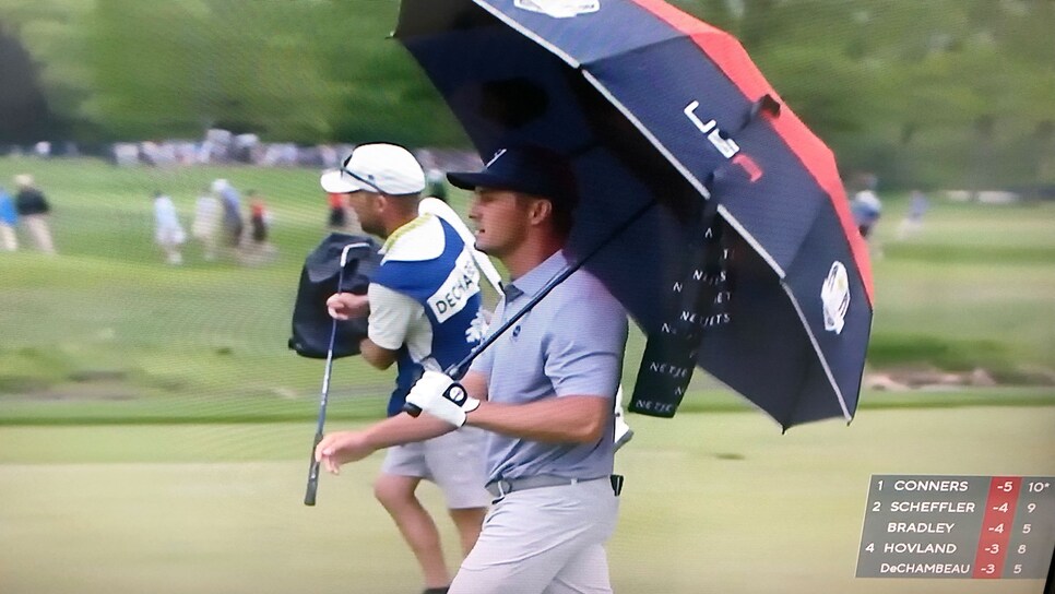 /content/dam/images/golfdigest/fullset/2023/5/bryson-dechambeau-pga-championship-2023-ryder-cup-umbrella.jpg