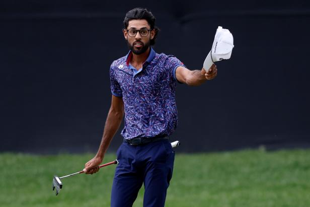 Akshay Bhatia, 21, rallies to win for the first time on the PGA Tour while prolonging Patrick Rodgers' search for a maiden victory