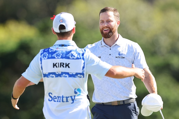 How Well Did Chris Kirk Celebrate His Win At The Sentry We Turn To The