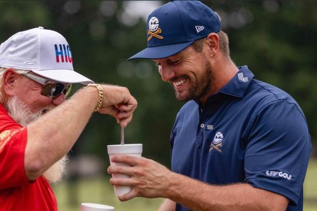 7 things we learned from these photos of John Daly’s ‘Break 50’ episode with Bryson DeChambeau