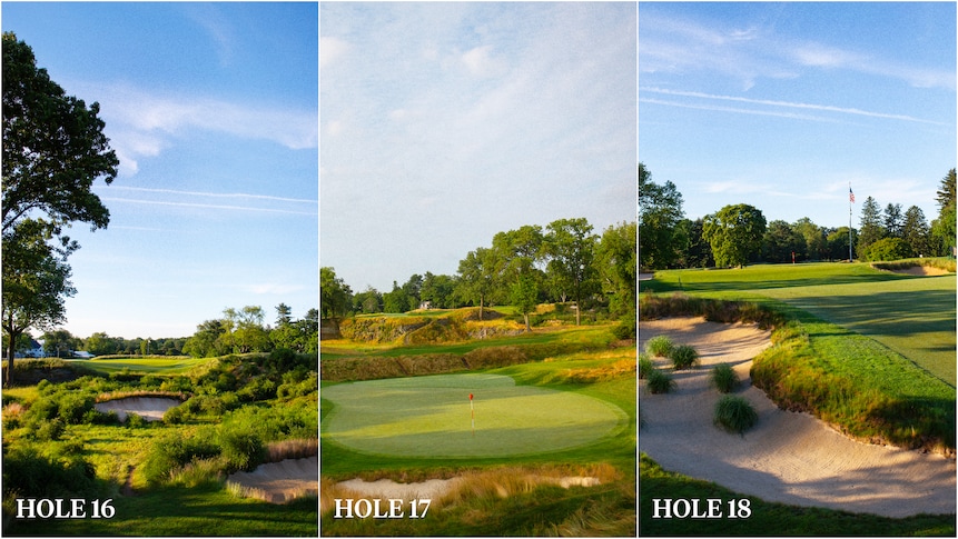 5. Merion Golf Club (East), Nos. 16-18