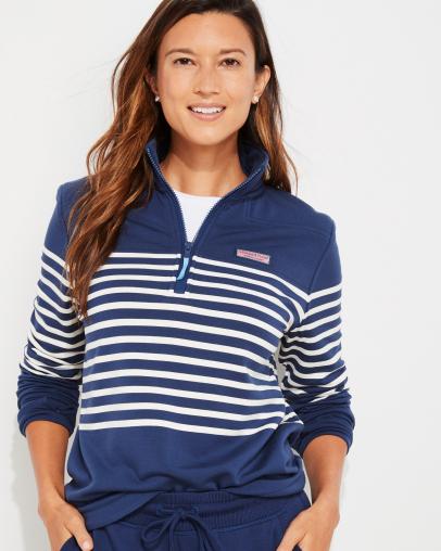 Vineyard Vines Dreamcloth Placed Striped Relaxed Shep Shirt