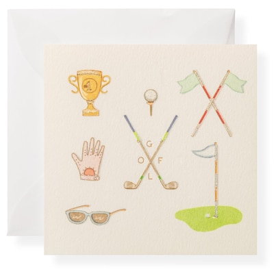 Karen Adams Designs Golf Club Gift Enclosure Box