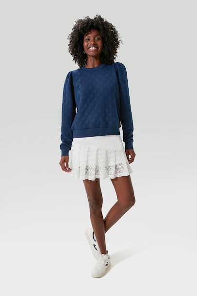 Tuckernuck Women's Puff Sleeve Campbell Pullover