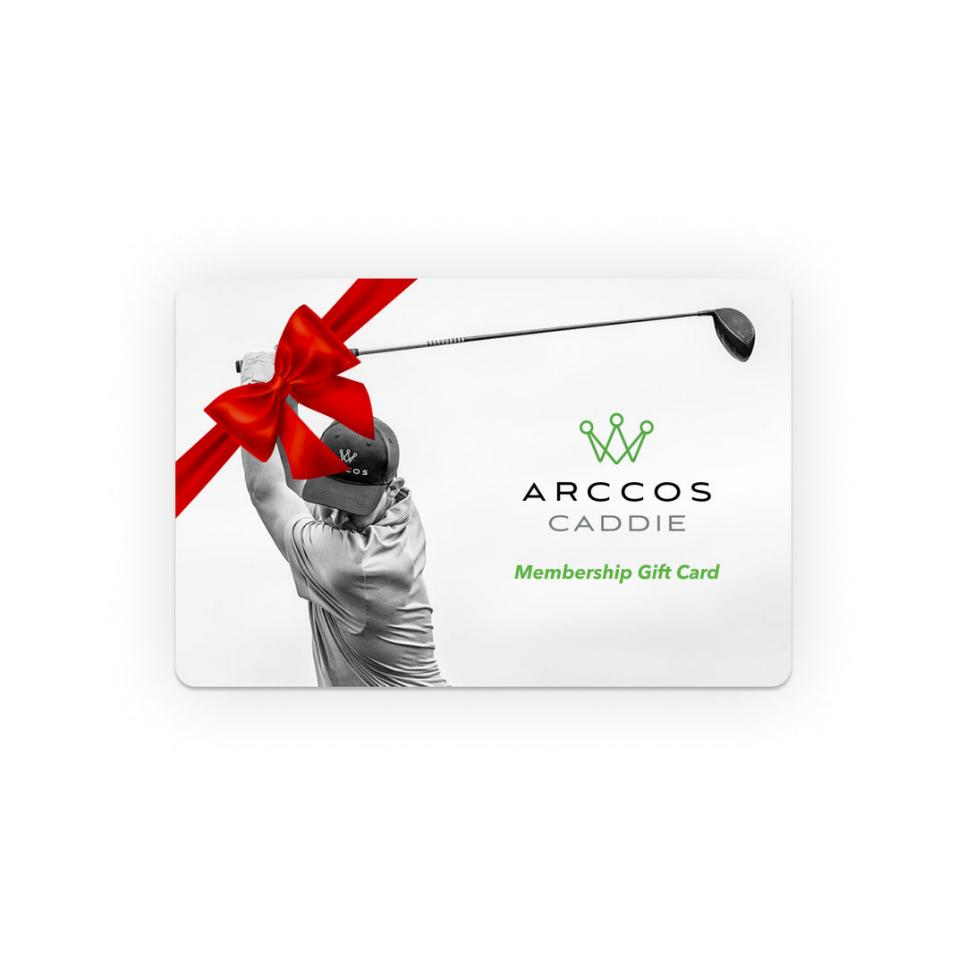 Arccos Caddie Membership Gift Card