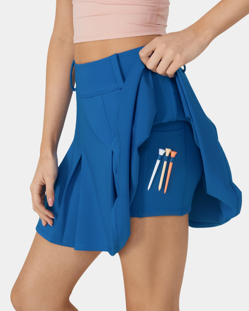 Halara High Waisted Pleated Golf Skirt