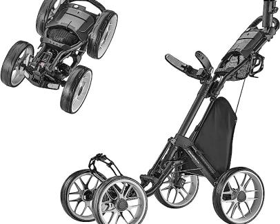 Caddytek Caddycruiser 4 Wheel Golf Pushcart