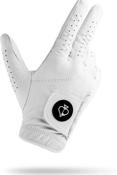 Pins & Aces - Ghost White Golf Glove Design