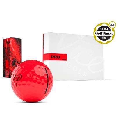 Vice Pro Neon Red Golf Balls