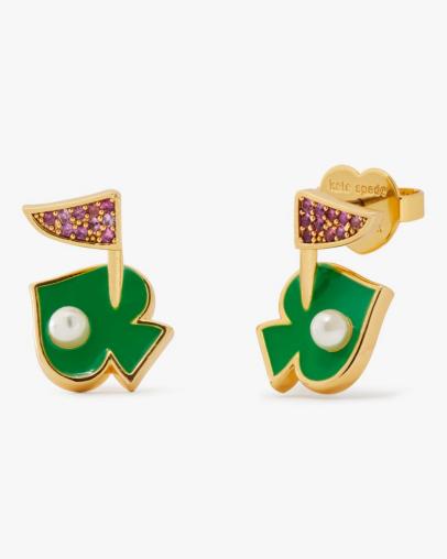 Kate Spade Hole In One Studs