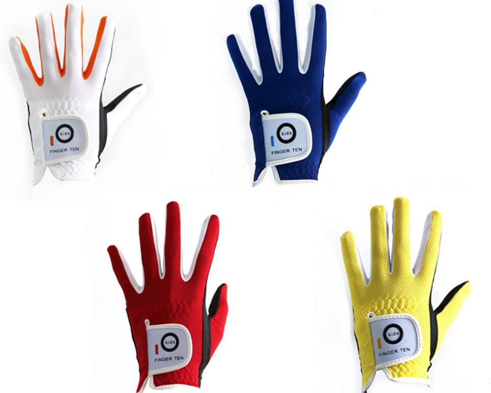 FINGER TEN Junior Golf Gloves