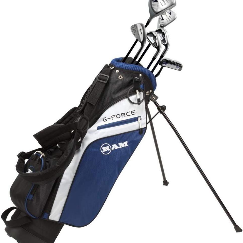 Ram Golf Junior G-Force Boys Golf Clubs Set with Bag