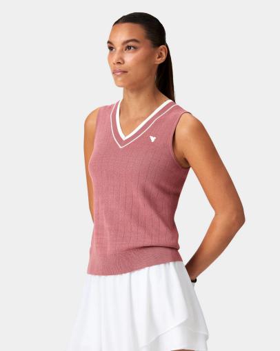 Macade Women's Ana Blush Sleeveless V-Neck