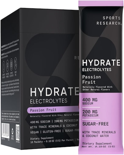 Sports Research Hydrate Electrolytes Powder