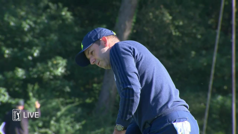 Sergio Garcia Putts With Eyes Closed 2