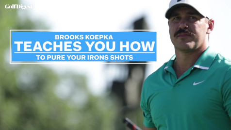 Brooks Koepka Teaches You How to Pure Your Irons