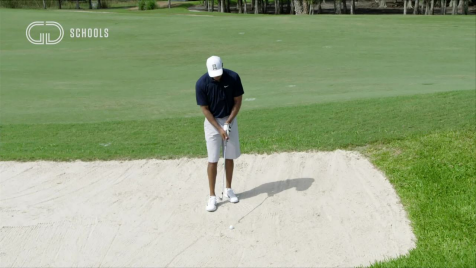 Tiger's Key to Getting Out of the Fairway Bunker
