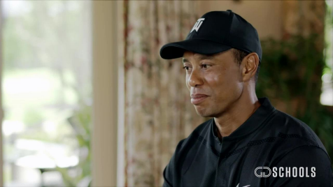 Tiger on the Impact of Fans Lining His Shot Path