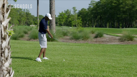 Tiger Makes Hitting a 60-Yard Hook Sound so Impossibly Simple