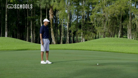 Tiger Shows You How to Go After a Front Pin