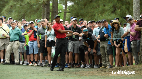 Revisiting Amen Corner with Tiger Woods