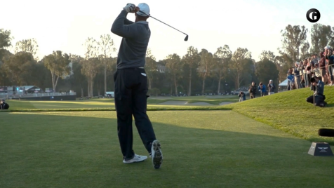 Tiger Woods Shares His Course Insights on the 10th Hole at Riviera