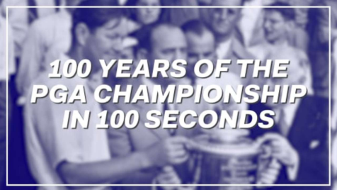 100 Years of the PGA Championship in 100 Seconds