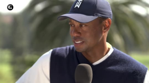 Post Round with Tiger Woods, 2020 Genesis Invitational, 3rd Round