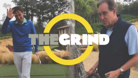 Hello, friends: Welcome to Jim Nantz's backyard golf hole