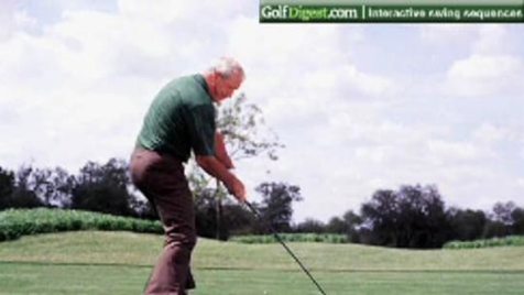 Arnold Palmer's Signature Down the Line Swing