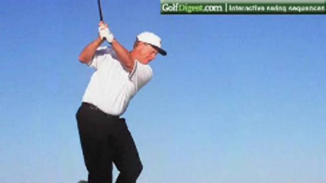 Jack Nicklaus' Signature Down the Line Swing