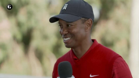 Post Round with Tiger Woods, 2020 Genesis Invitational, Final Round