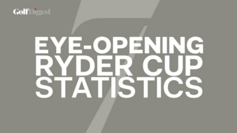 7 Eye-Opening Ryder Cup Stats