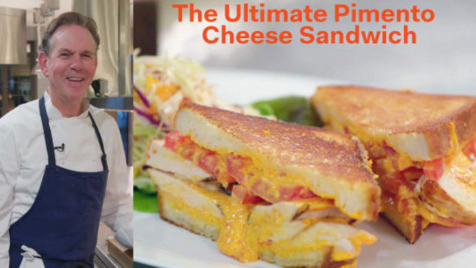 Chef Thomas Keller Takes on Augusta's Famous Pimento Cheese Sandwich