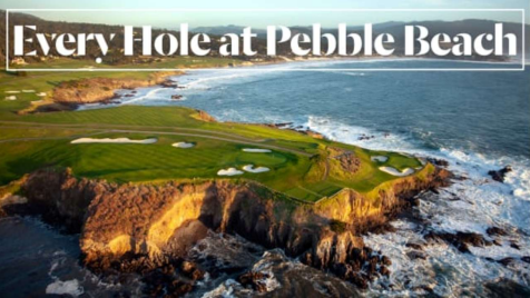 Every Hole at Pebble Beach Golf Links in Pebble Beach, CA