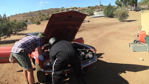 Can You Hit a Golf Ball Flying Out of a ’69 Ford Mustang?