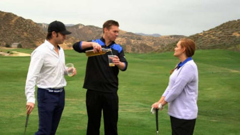 How to Drink with Strangers on a Golf Course
