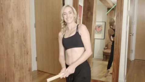 Paige Spiranac Shows Us More Household Items that Can Help Improve Your Game