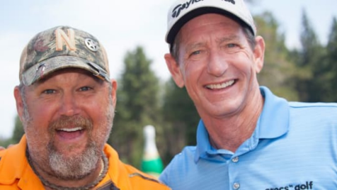 Larry the Cable Guy:  How to Straighten Out Your Shot