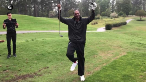 Snoop Dogg Plays Golf in Augusta